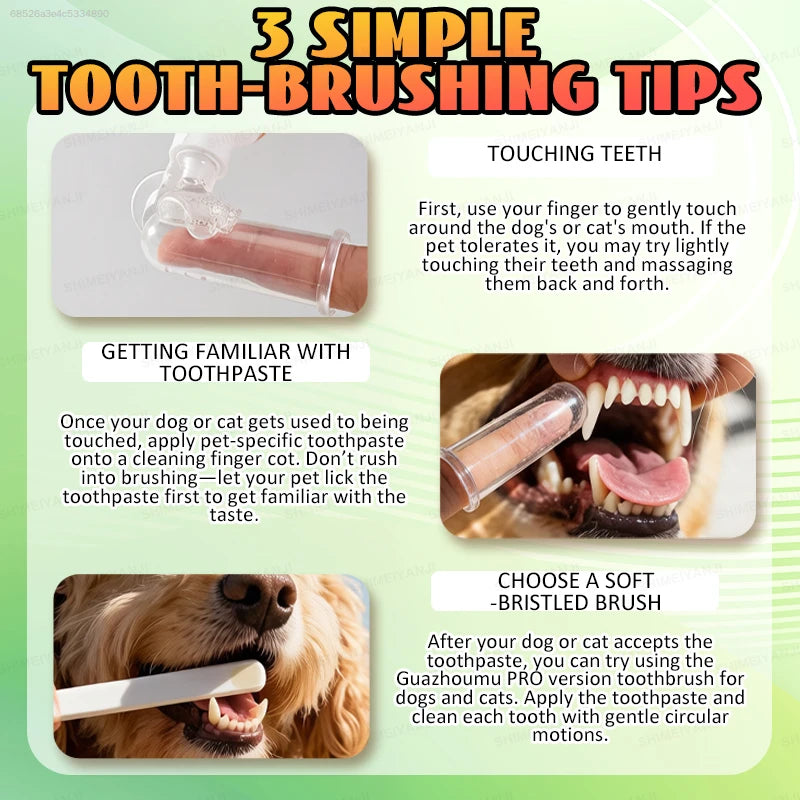 Low-Irritation Pet Toothpaste For Teeth Cleaning