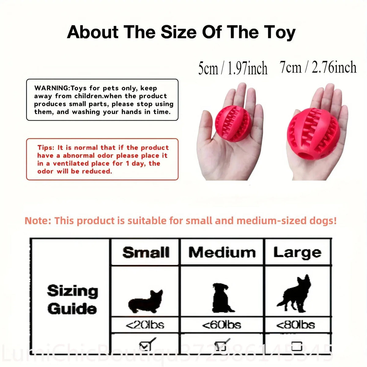 Non‑Toxic Bite‑Resistant Dog Toy Ball Treat Dispensing Feeder Ball Chew Tooth‑Cleaning Interactive Play Toy For Puppy Dogs Cats Pet Supply
