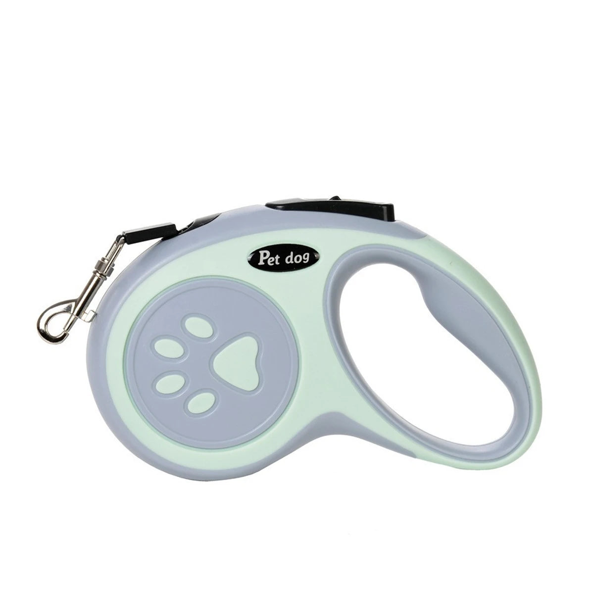 3M 5M Strong Retractable Nylon Dog Leash Paw‑Style Pet Lead For Small Medium Large Dogs Yorkies Puppy Outdoor Walking Supplies