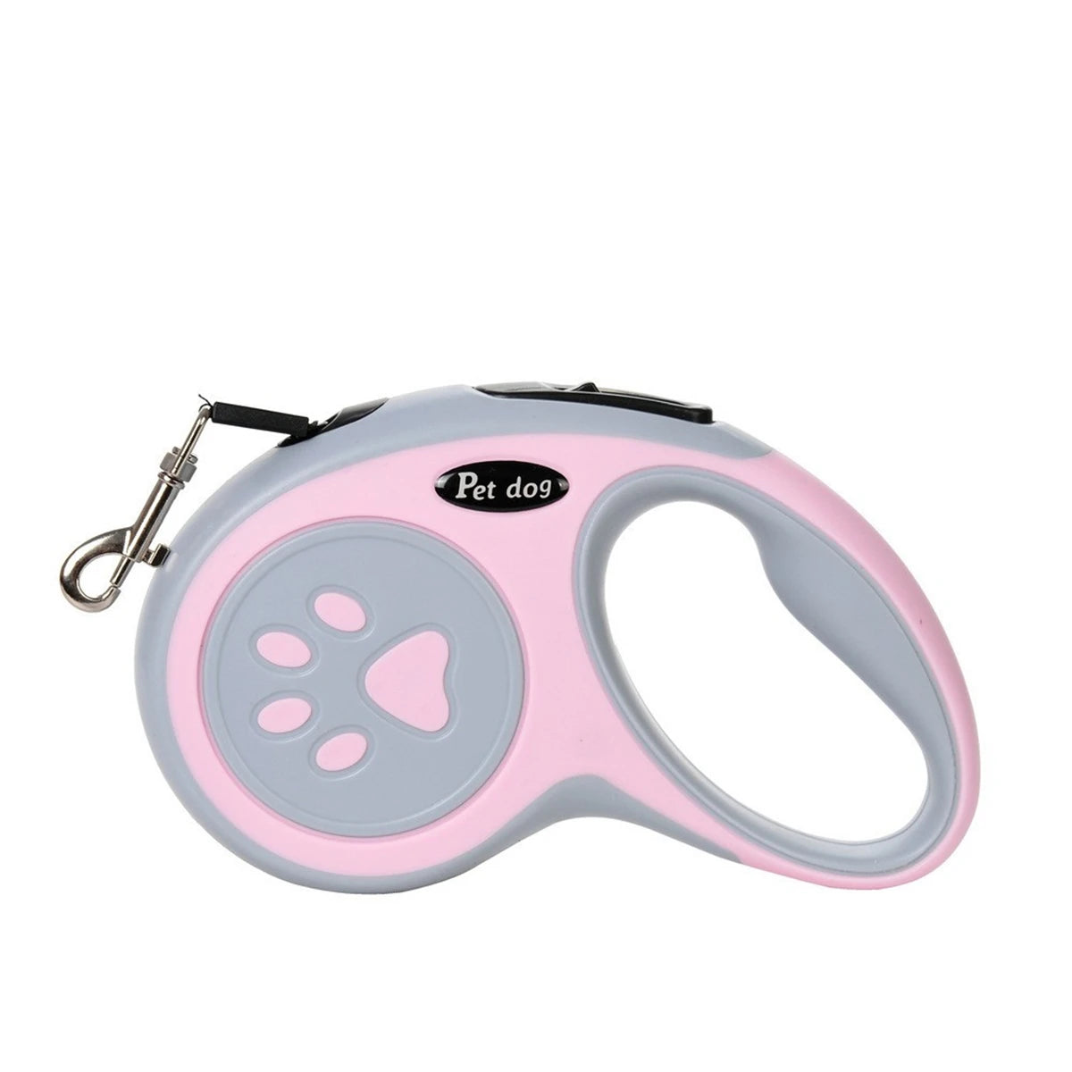 3M 5M Strong Retractable Nylon Dog Leash Paw‑Style Pet Lead For Small Medium Large Dogs Yorkies Puppy Outdoor Walking Supplies