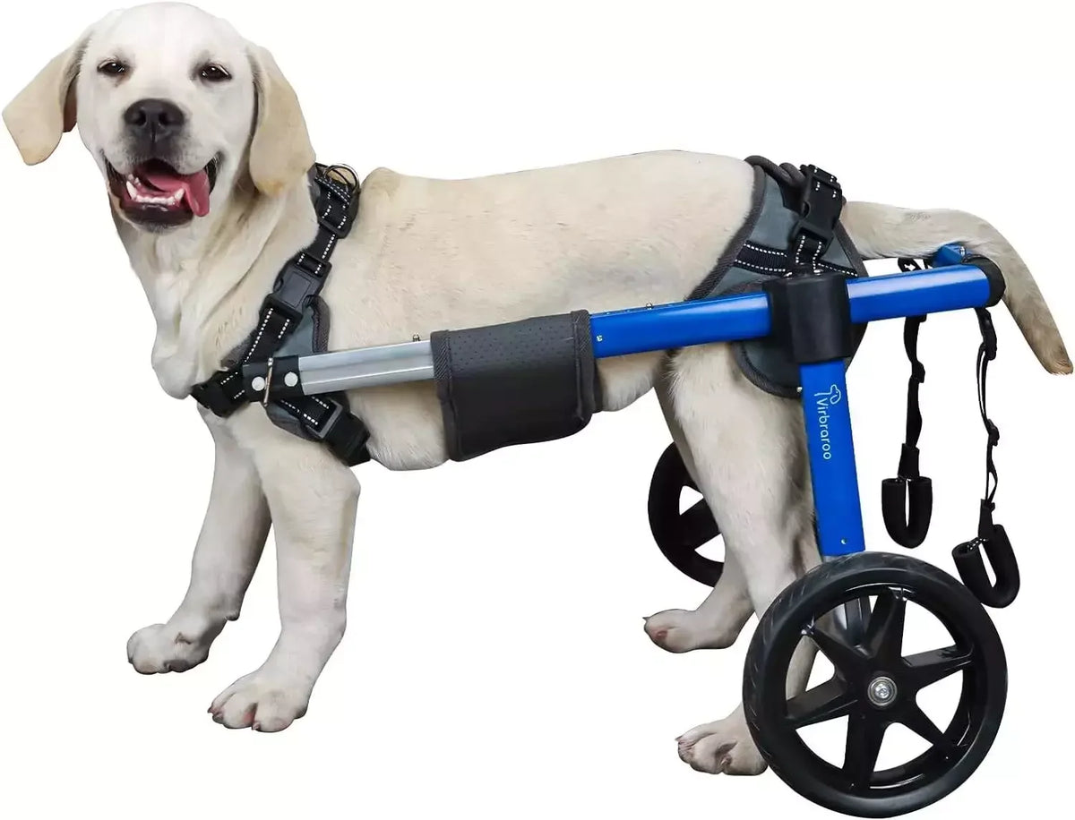 Dog Wheelchair For Back Legs Dog Wheelchair With All-Terrain Tires & Durable Bearings Large Dog Wheelchair For Back Legs