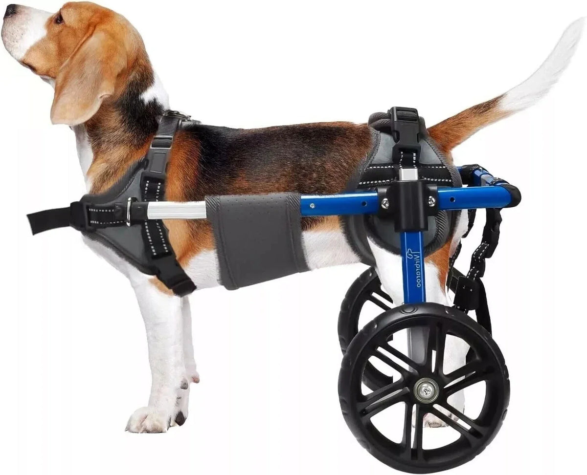 Dog Wheelchair For Back Legs Dog Wheelchair With All-Terrain Tires & Durable Bearings Large Dog Wheelchair For Back Legs