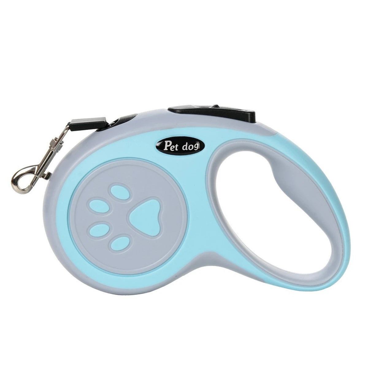 3M 5M Strong Retractable Nylon Dog Leash Paw‑Style Pet Lead For Small Medium Large Dogs Yorkies Puppy Outdoor Walking Supplies