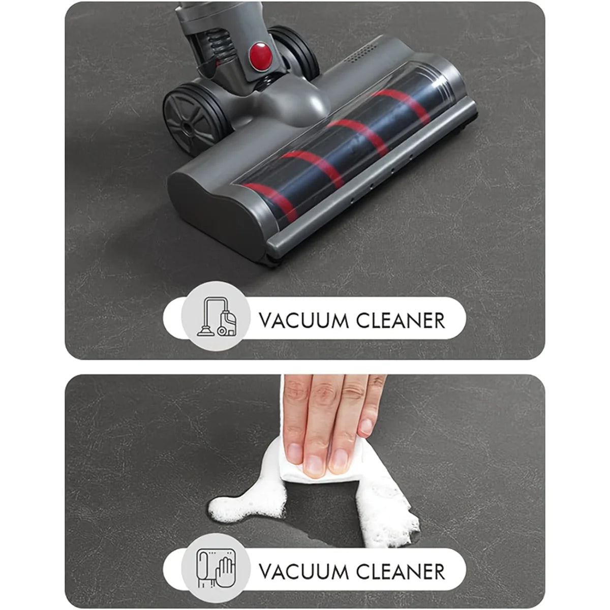 Square Pet Food Mat Rubber Bottom Non Slip Water Absorbing Floor Mat for Dog Cat Bowls