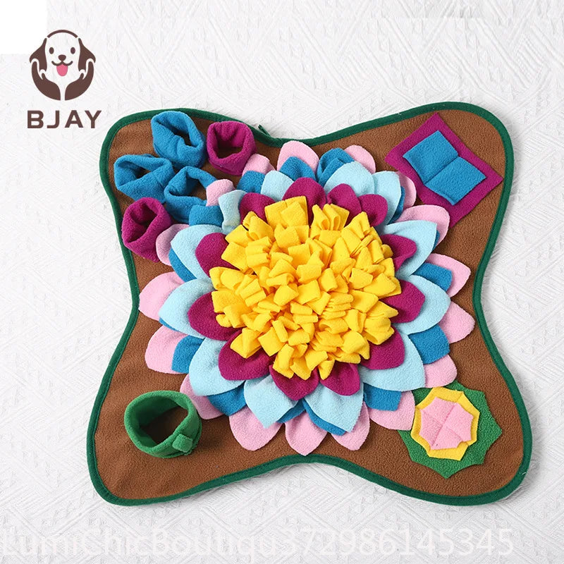 Good Dog Snuffle Mat Interactive Feeding Puzzle Mat Relieve Boredom Encourage Natural Foraging Skills For Pets