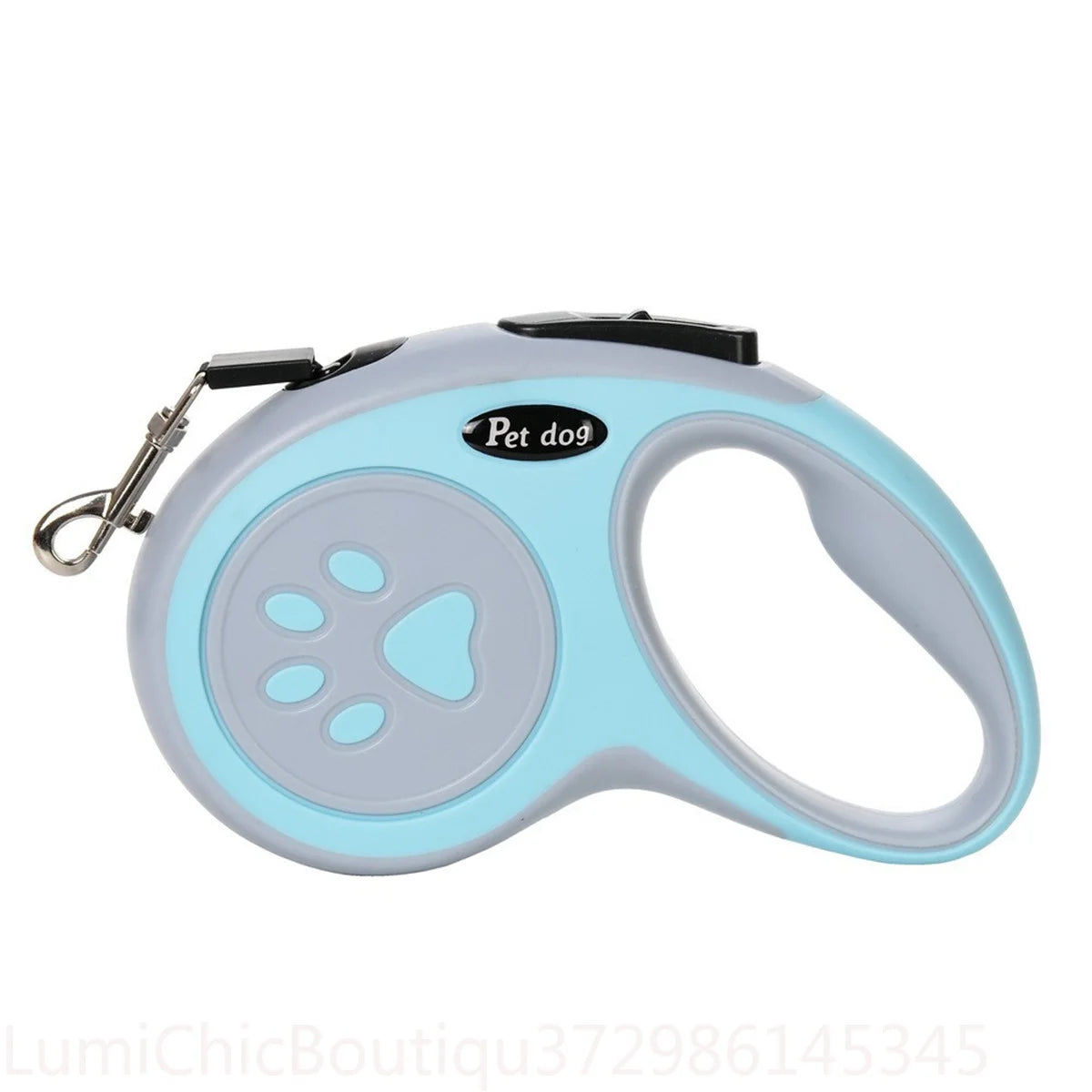 3M 5M Strong Retractable Nylon Dog Leash Paw‑Style Pet Lead For Small Medium Large Dogs Yorkies Puppy Outdoor Walking Supplies