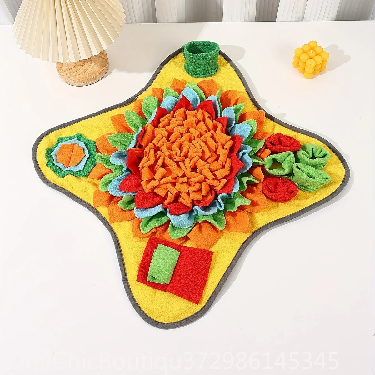 Good Dog Snuffle Mat Interactive Feeding Puzzle Mat Relieve Boredom Encourage Natural Foraging Skills For Pets