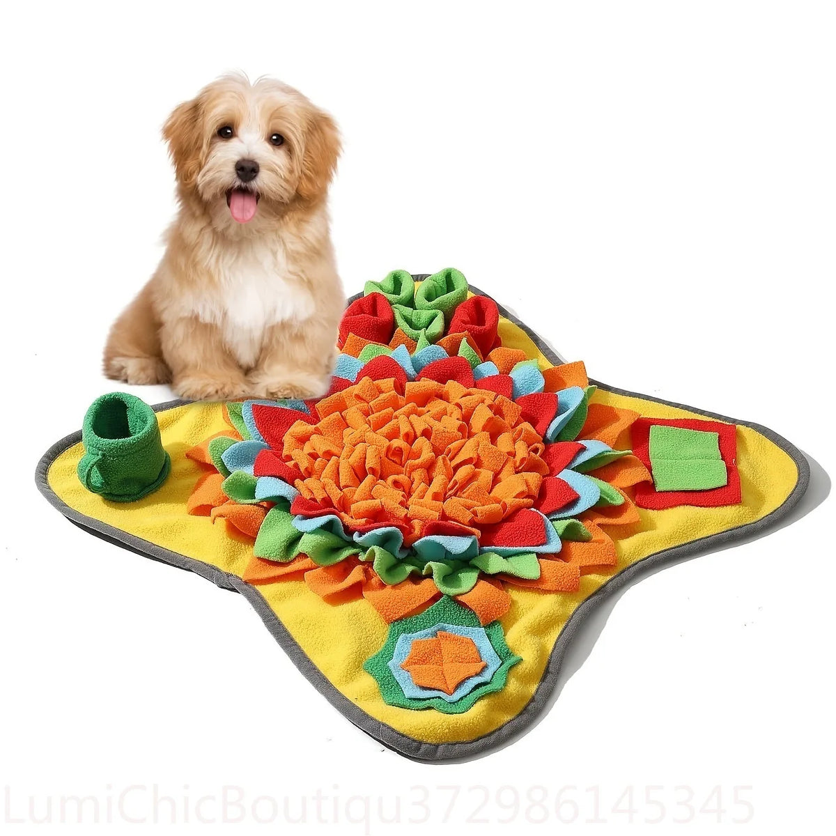 Good Dog Snuffle Mat Interactive Feeding Puzzle Mat Relieve Boredom Encourage Natural Foraging Skills For Pets