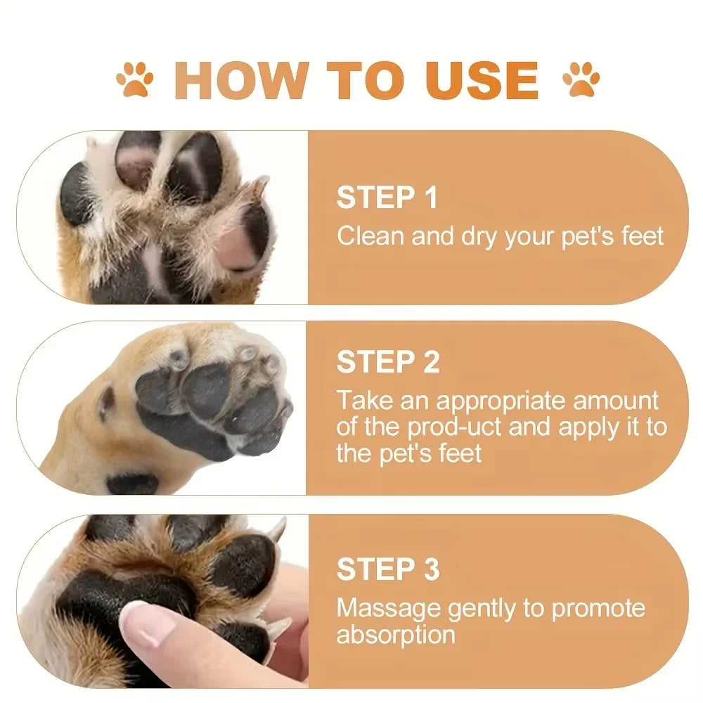 40g Dog Paw Soother Nose Balm Pet Foot Moisturizing Cream Cat Dog Cracked Paw Repair Protective Butter Care Pet Supplies